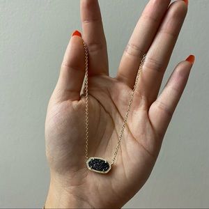 Kendra Scott Elisa in Black Drusy